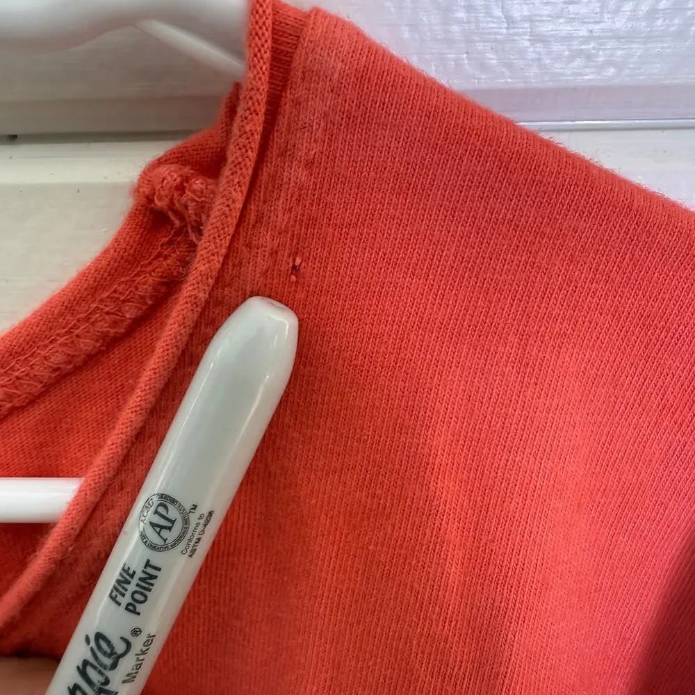 Disney Parks Ombre T Shirt Womens Medium Coral Disneyland Resort Spirit‎ Jersey